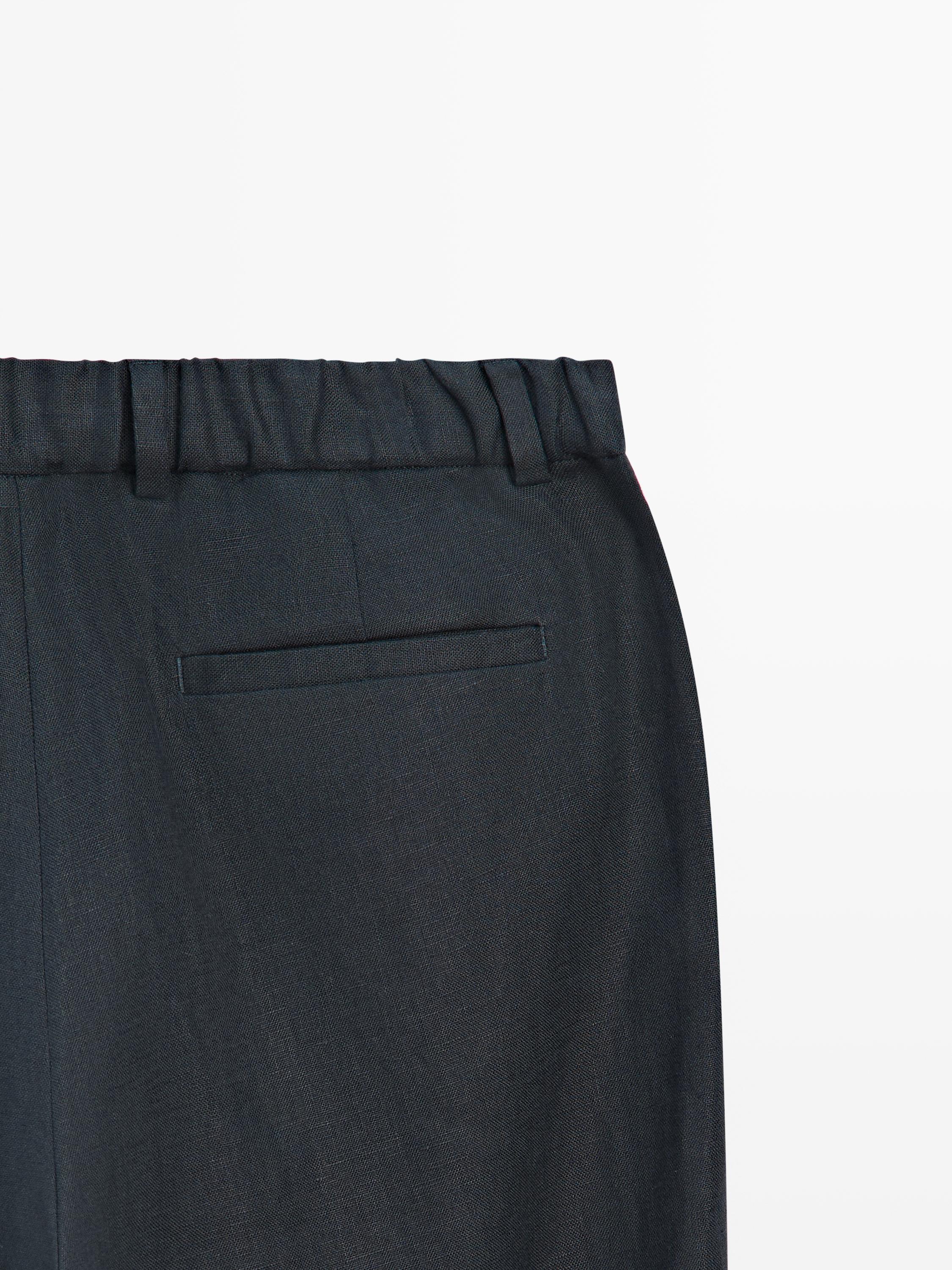 Lightweight linen trousers